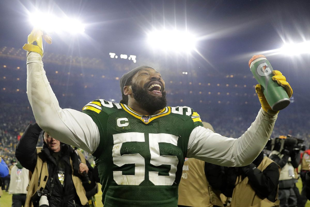 State NFL roundup: Za'Darius Smith, Packers sack Titans 