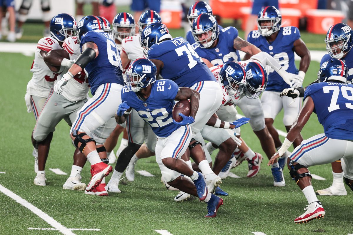 NFL: New York Giants Blue-White Scrimmage