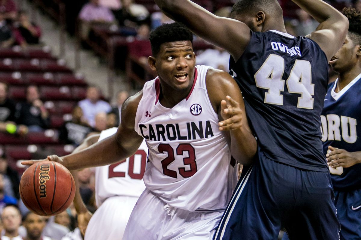 NCAA Basketball: Oral Roberts at South Carolina