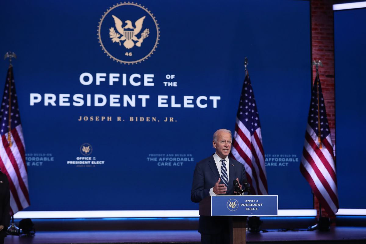 President-Elect Biden Remarks On ACA As Supreme Court Takes On Case
