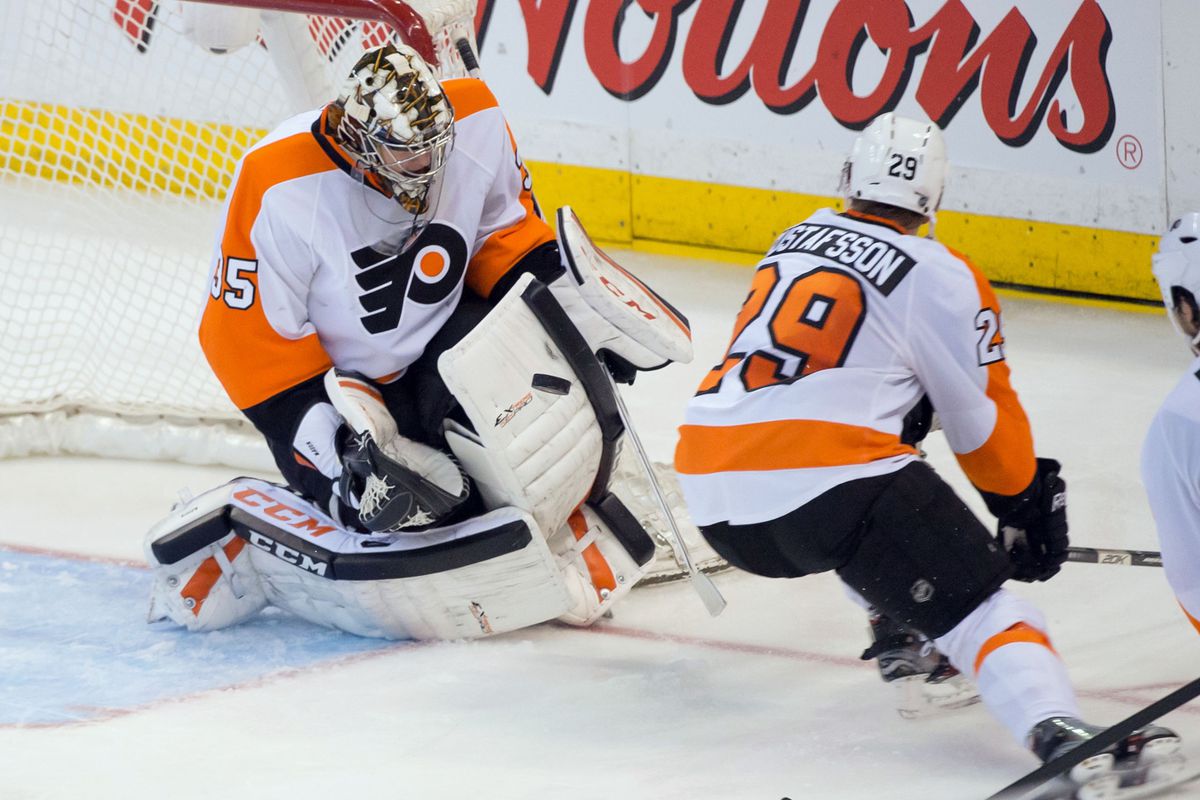 Shortened seasons: the lands in which Steve Mason is an above-average goaltender.
