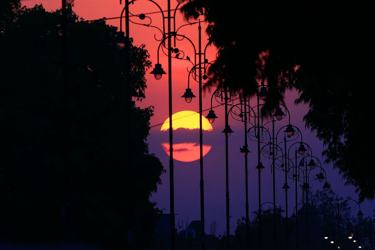 Sunset In Jaipur