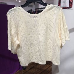 Sample sweater, $40