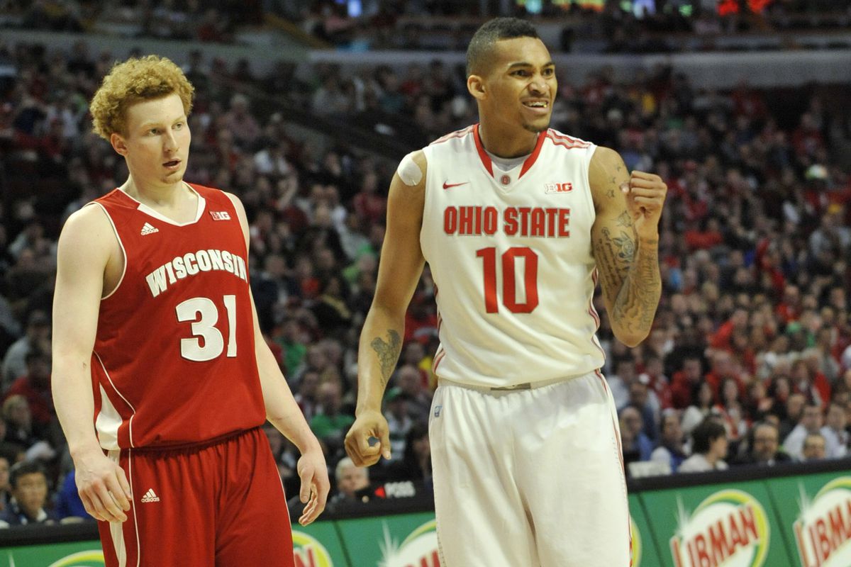 LaQuinton Ross helped Ohio State outlast Wisconsin for the Big Ten crown.