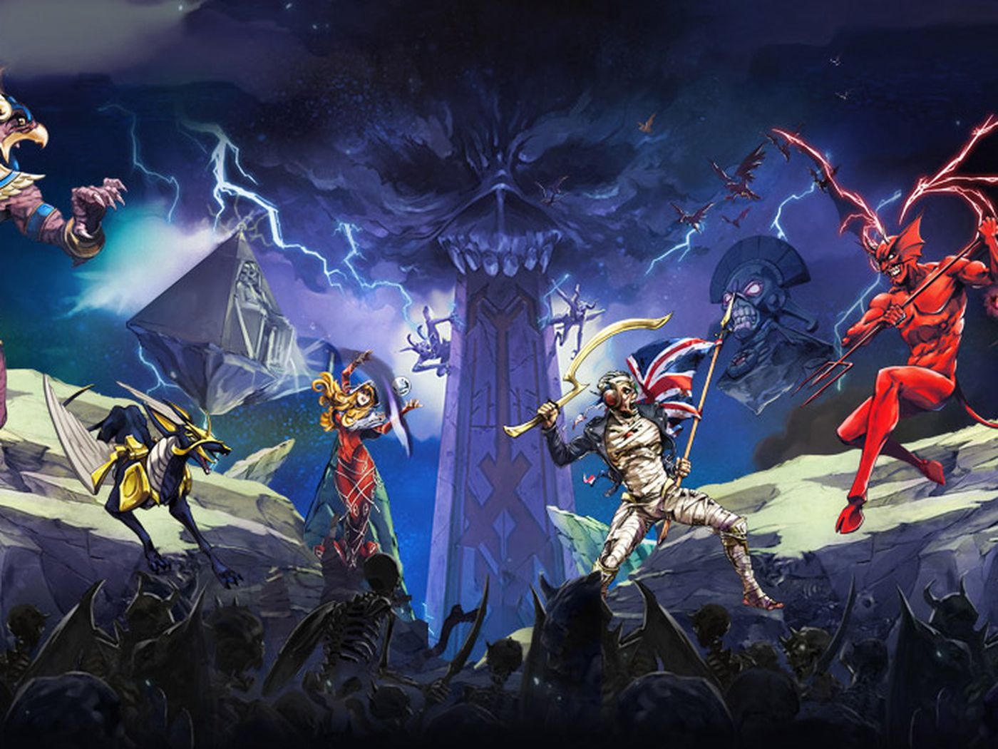 Iron Maiden is releasing a free-to-play mobile RPG - Polygon