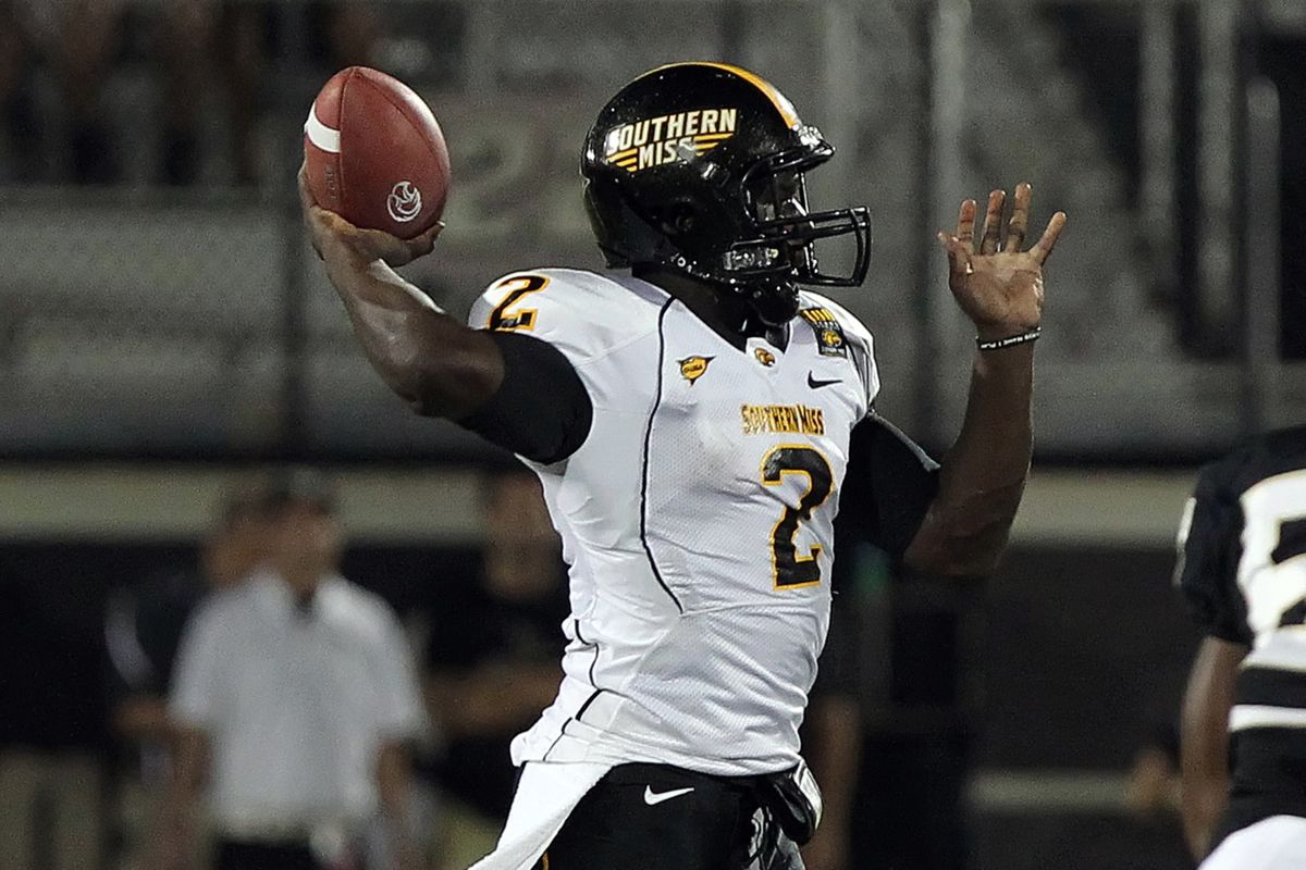 Anthony Alford as a quarterback for Southern Miss in 2012