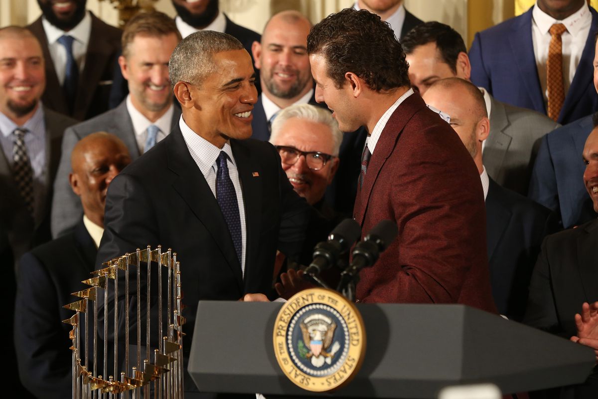 MLB: World Series Champion Chicago Cubs-White House Visit