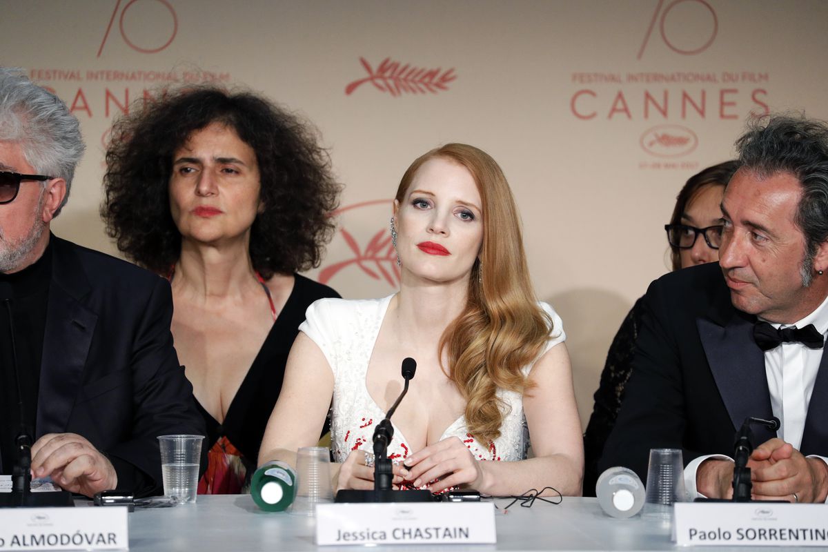 Palme D'Or Winner Press Conference - The 70th Annual Cannes Film Festival