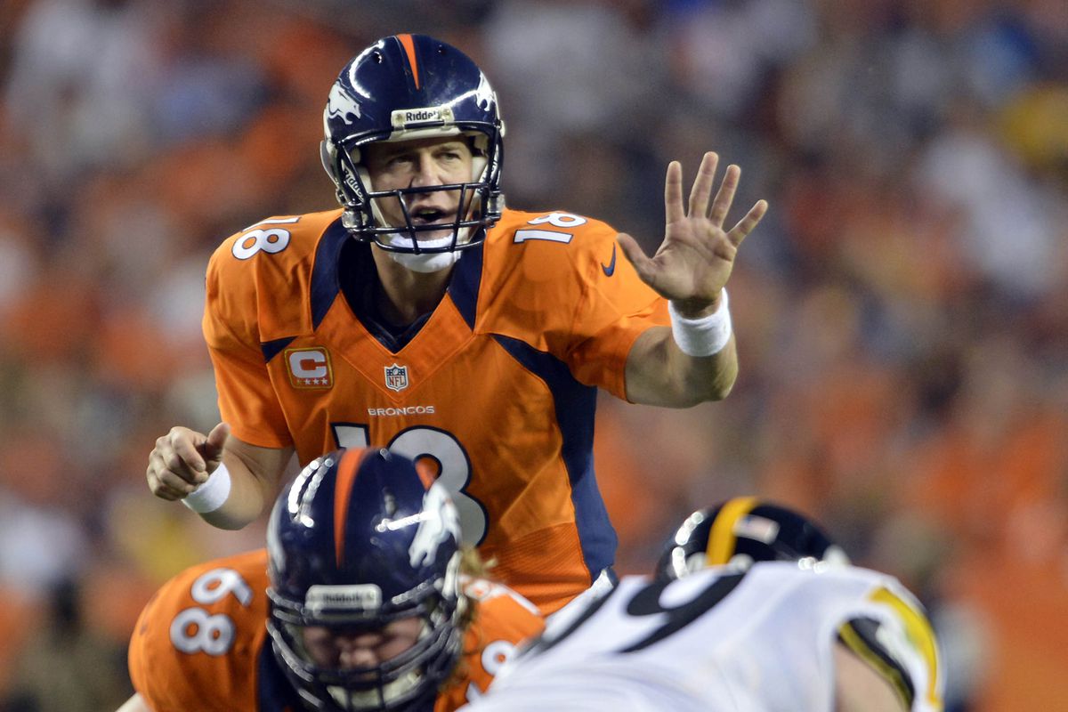 No, I will not give you five, Peyton.  I'm leaving you hanging.