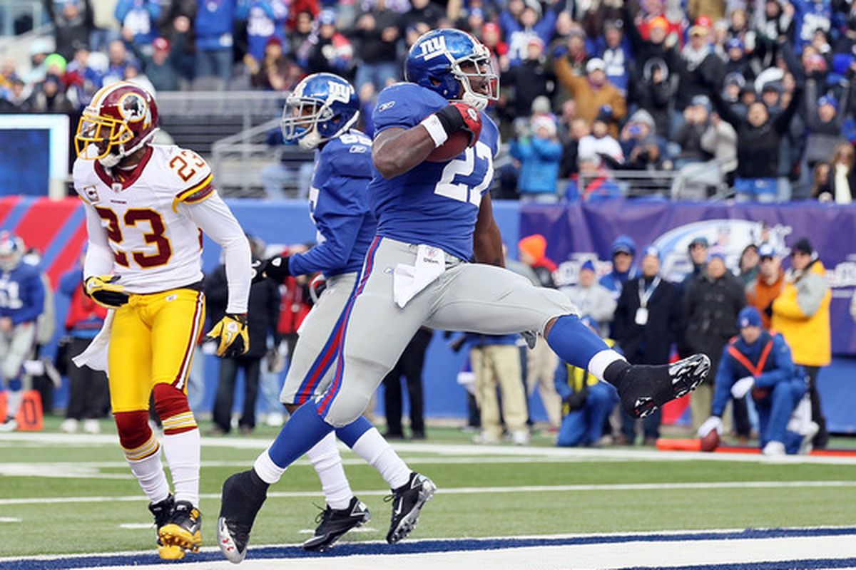Will Brandon Jacobs and the Giants keep rolling on Sunday in the Metrodome?