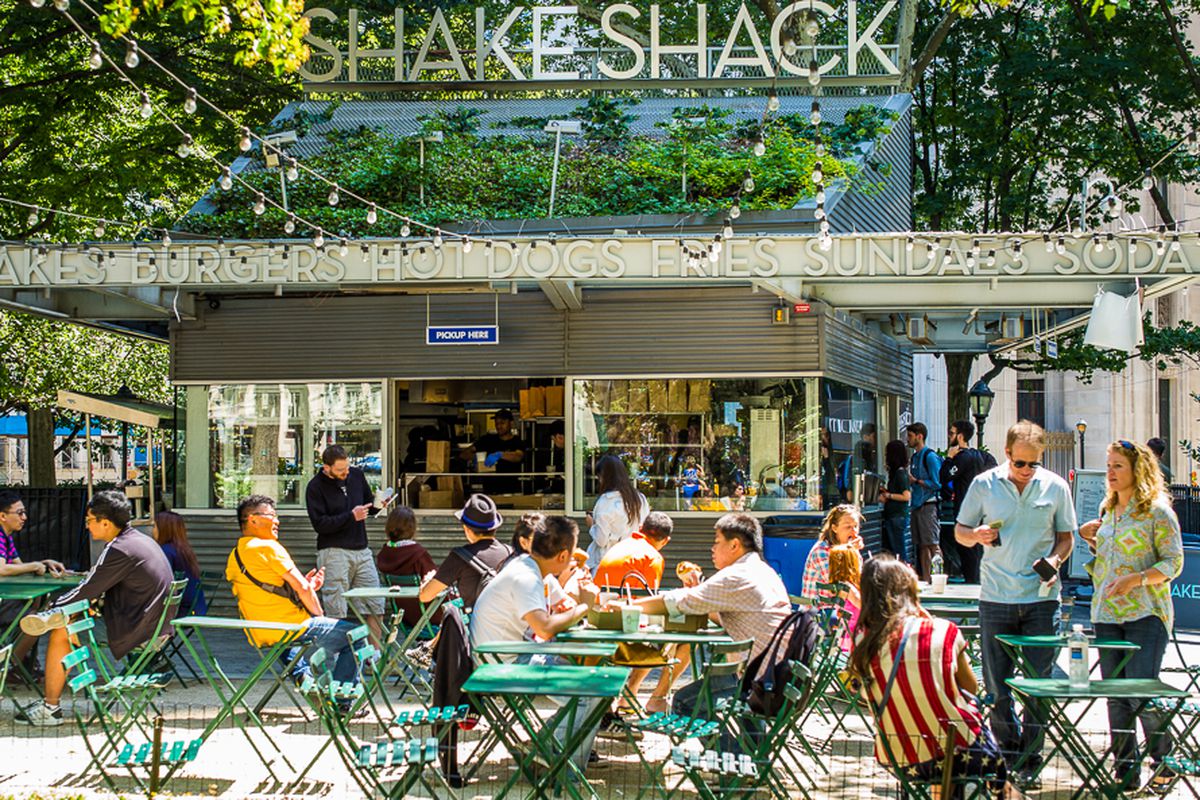 The original location of Shake Shack