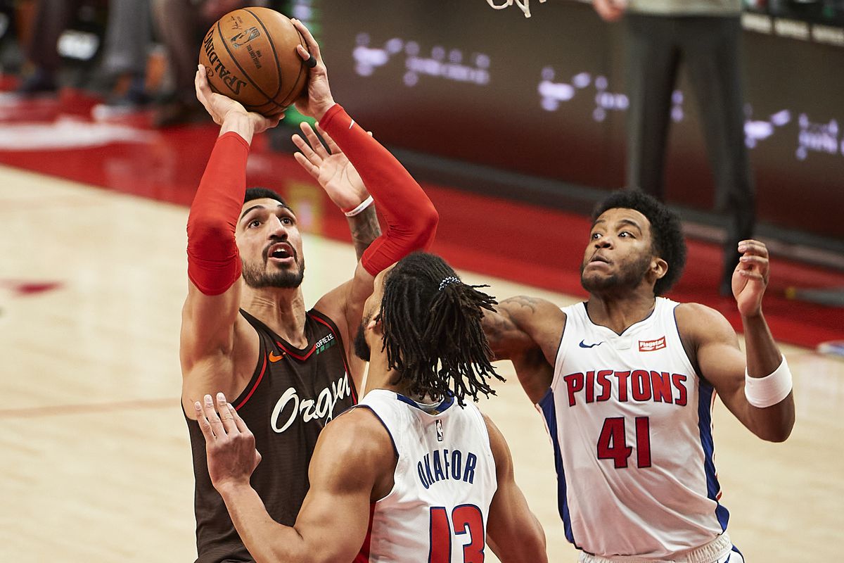 NBA: Detroit Pistons at Portland Trail Blazers