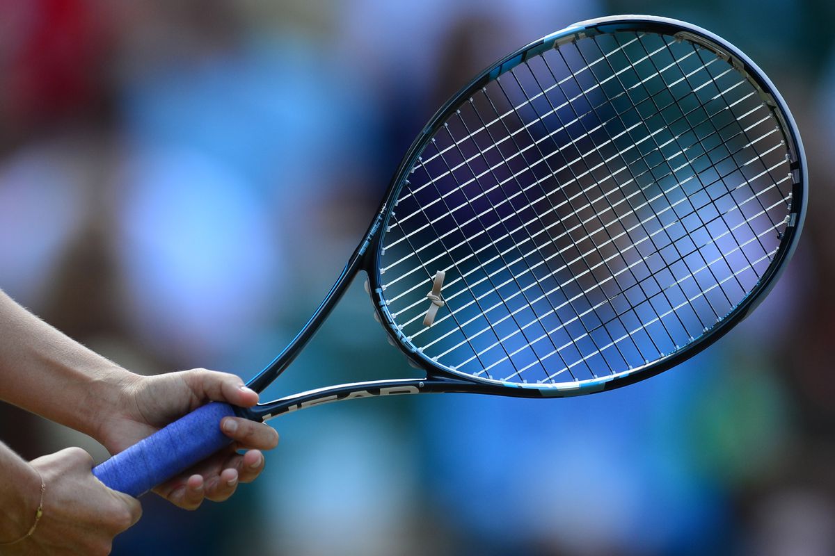 Not an actual UNC player's racket, but you get the point