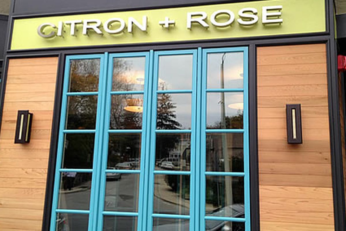 Citron and Rose now serves lunch. 