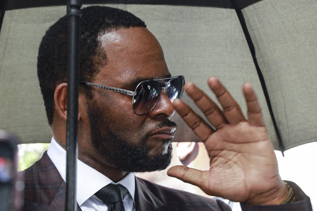 In this June 26, 2019, file photo, Musician R. Kelly departs from the Leighton Criminal Courthouse after a status hearing in his criminal sexual abuse trial in Chicago.