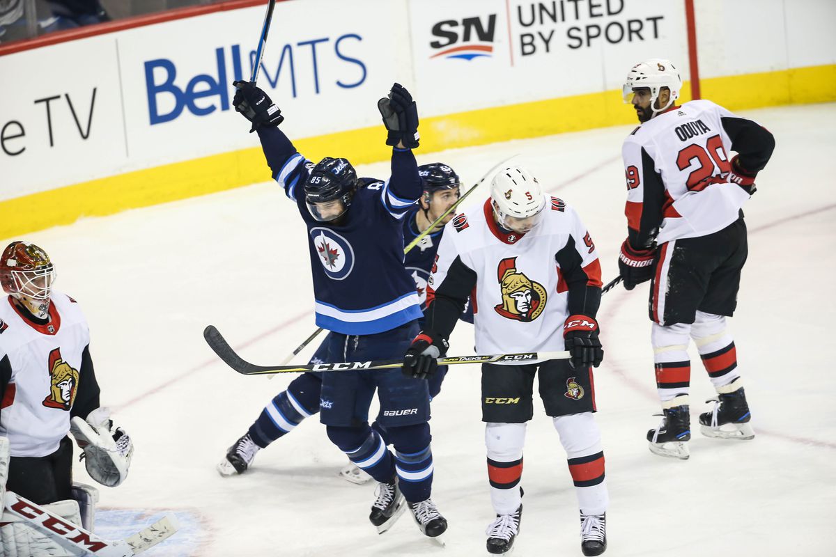 NHL: Ottawa Senators at Winnipeg Jets