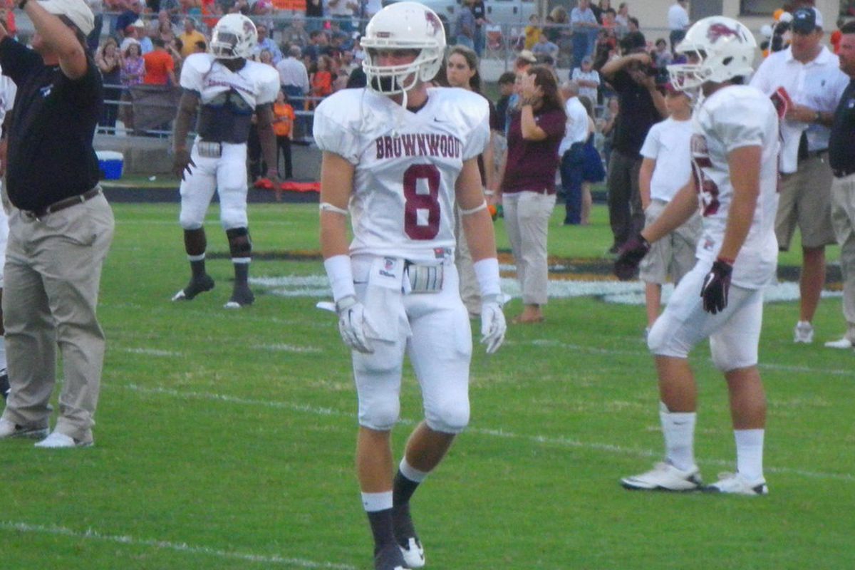 Brownwood WR Jaxon Shipley is one of 22 Texas commits for the 2011 class (photo by the author).