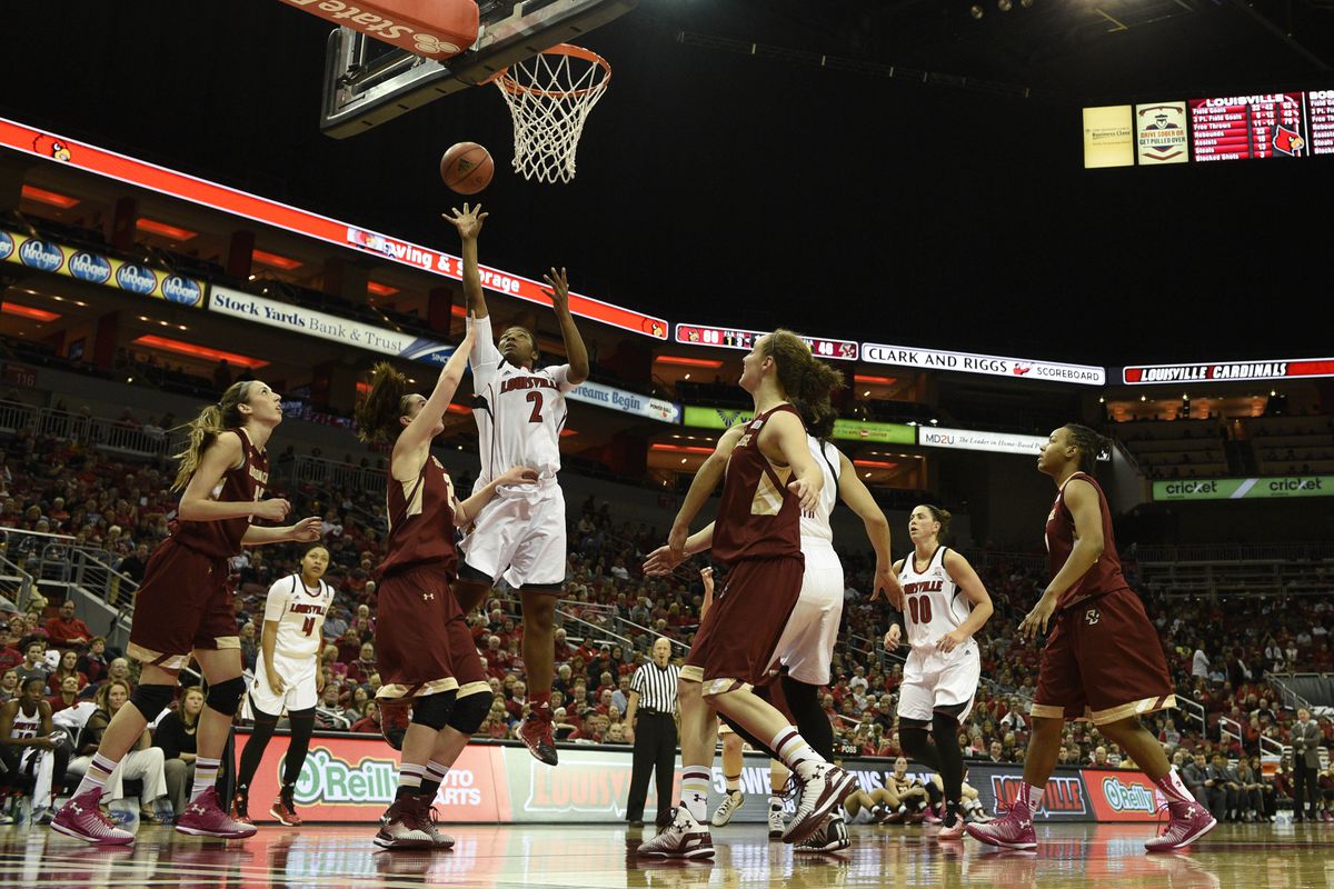 NCAA Womens Basketball: Boston College at Louisville