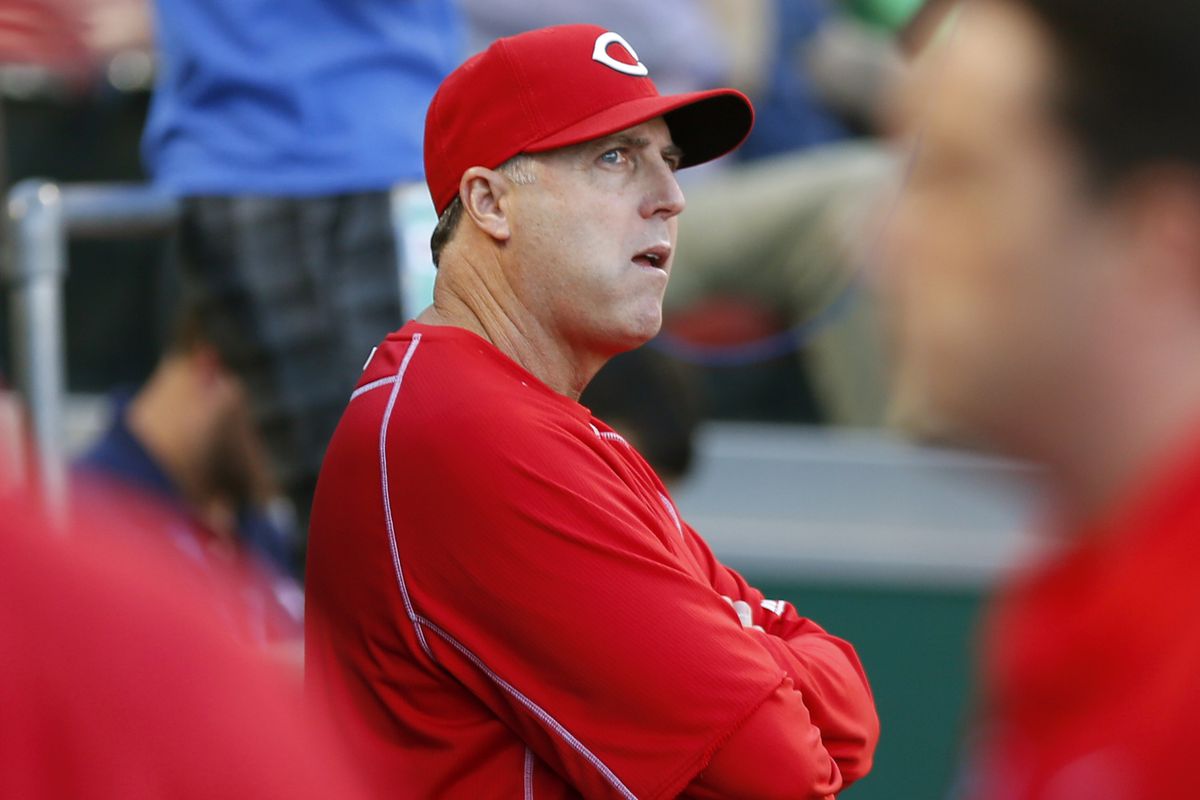 Reds manager Bryan Price. Write your own caption.
