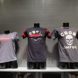 CBGB's Custom-Torn T-Shirts
