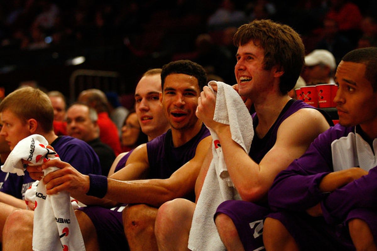 Northwestern was giggly during its last trip to Madison Square Garden. We'll see if they can get back. 