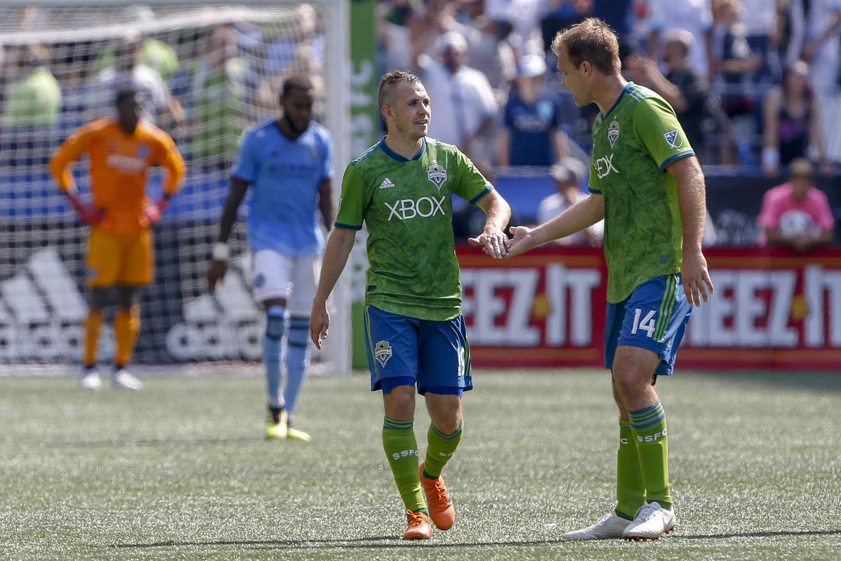 MLS: New York City FC at Seattle Sounders FC