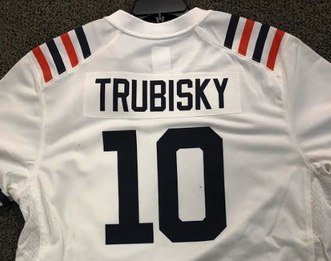 The back of the Bears’ presumed new throwback jersey.