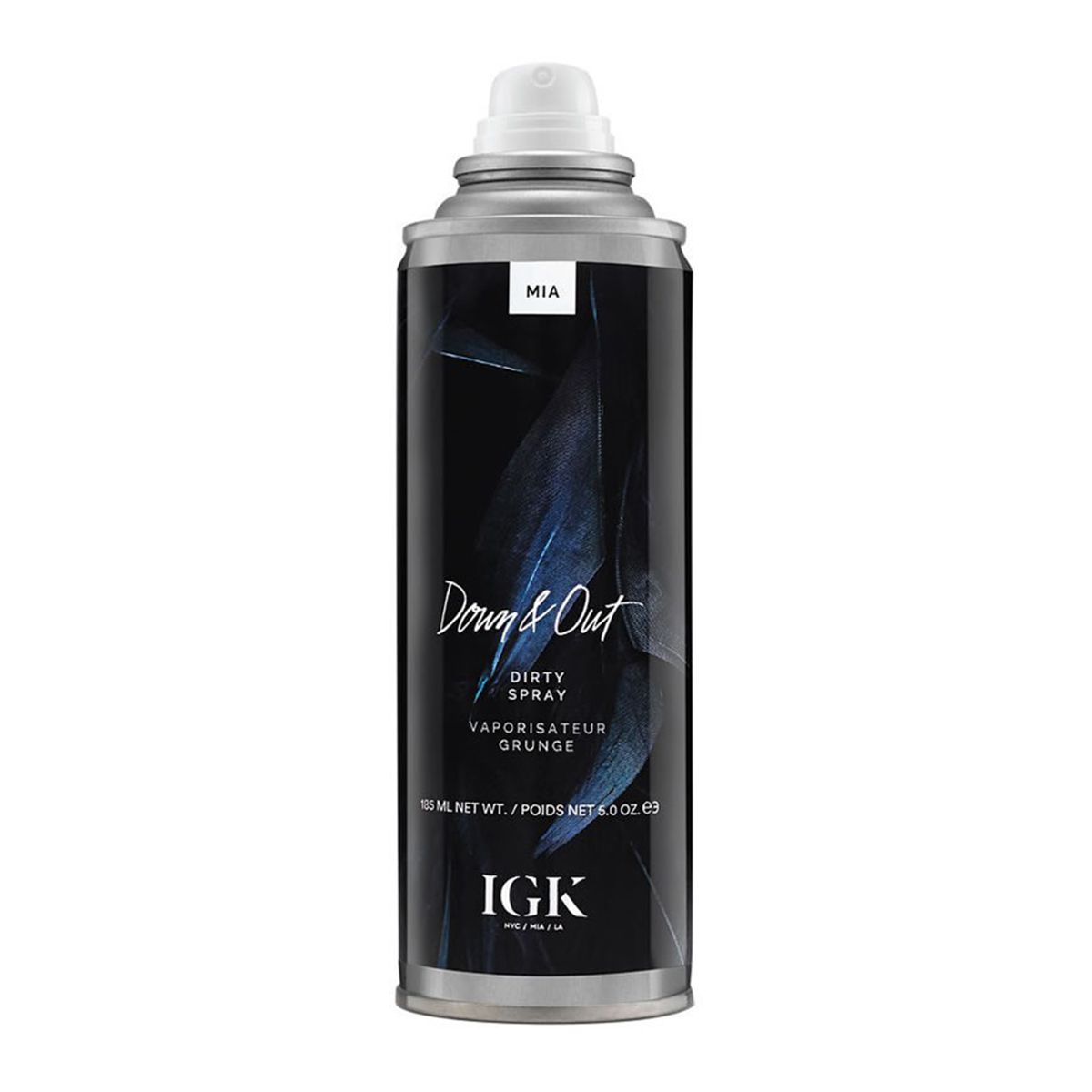 A bottle of IGK texture spray 