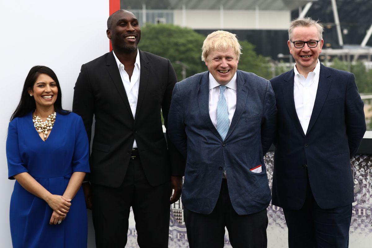 Boris Johnson Attends A Vote Leave Rally In London
