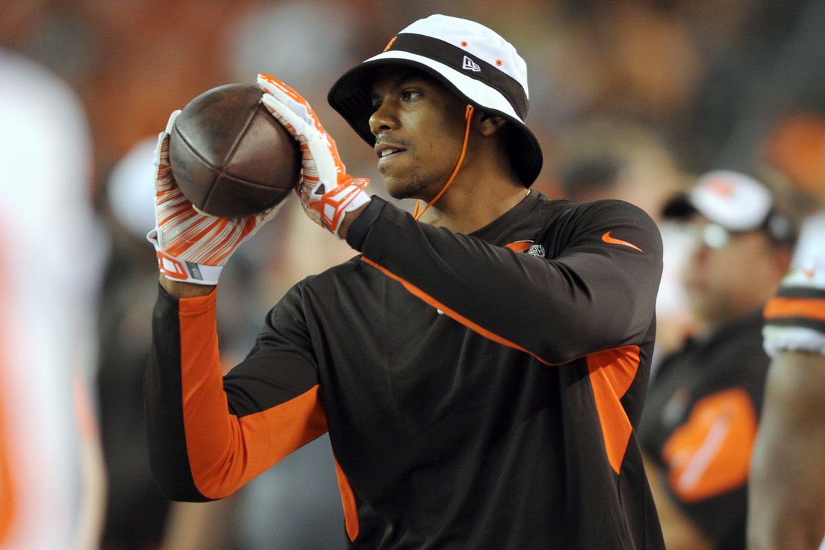 Terrelle Pryor made the transition to wide receiver with the Browns this past summer.