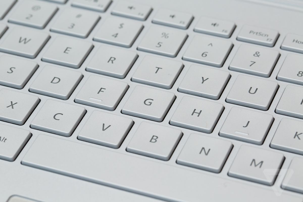Surface Book keyboard