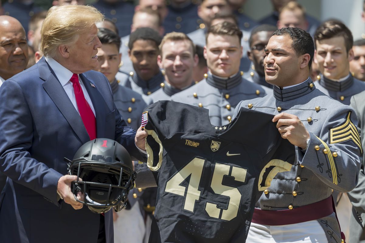 NCAA Football: U.S. Military Academy-White House Visit