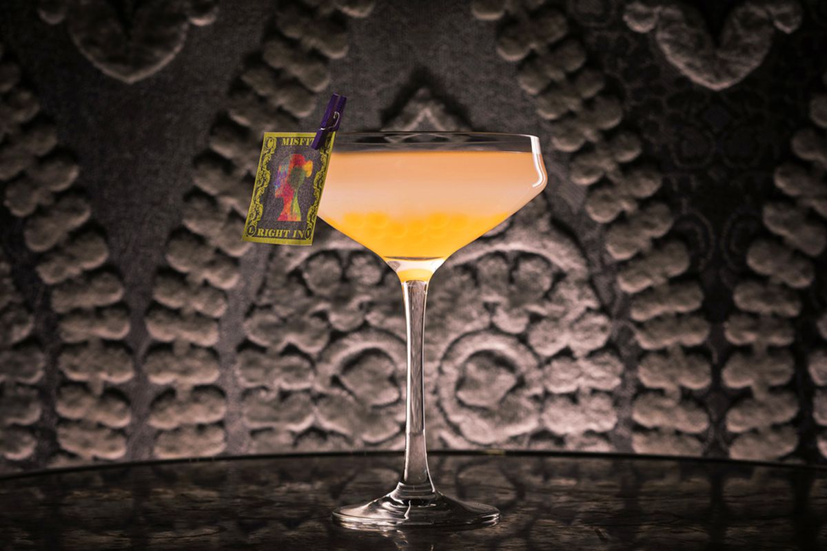 The Penny Black cocktail available at newly remodeled Vesper Bar inside the Cosmopolitan of Las Vegas.