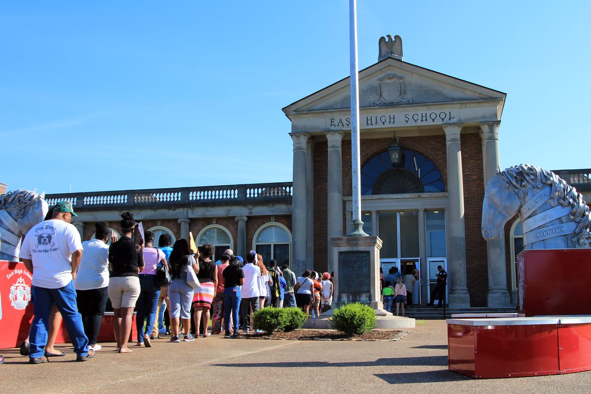 Since 1948, East High School has served students in Memphis.