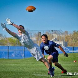 Prep football standouts have been training throughout April at the Mountain West Elite 2013 High School 7-on-7 Camp at Salt Lake Community College.