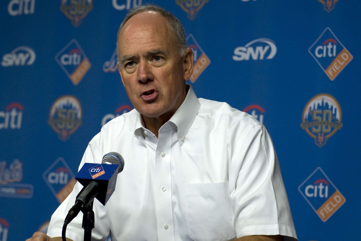 New York Mets general manager Sandy Alderson.
