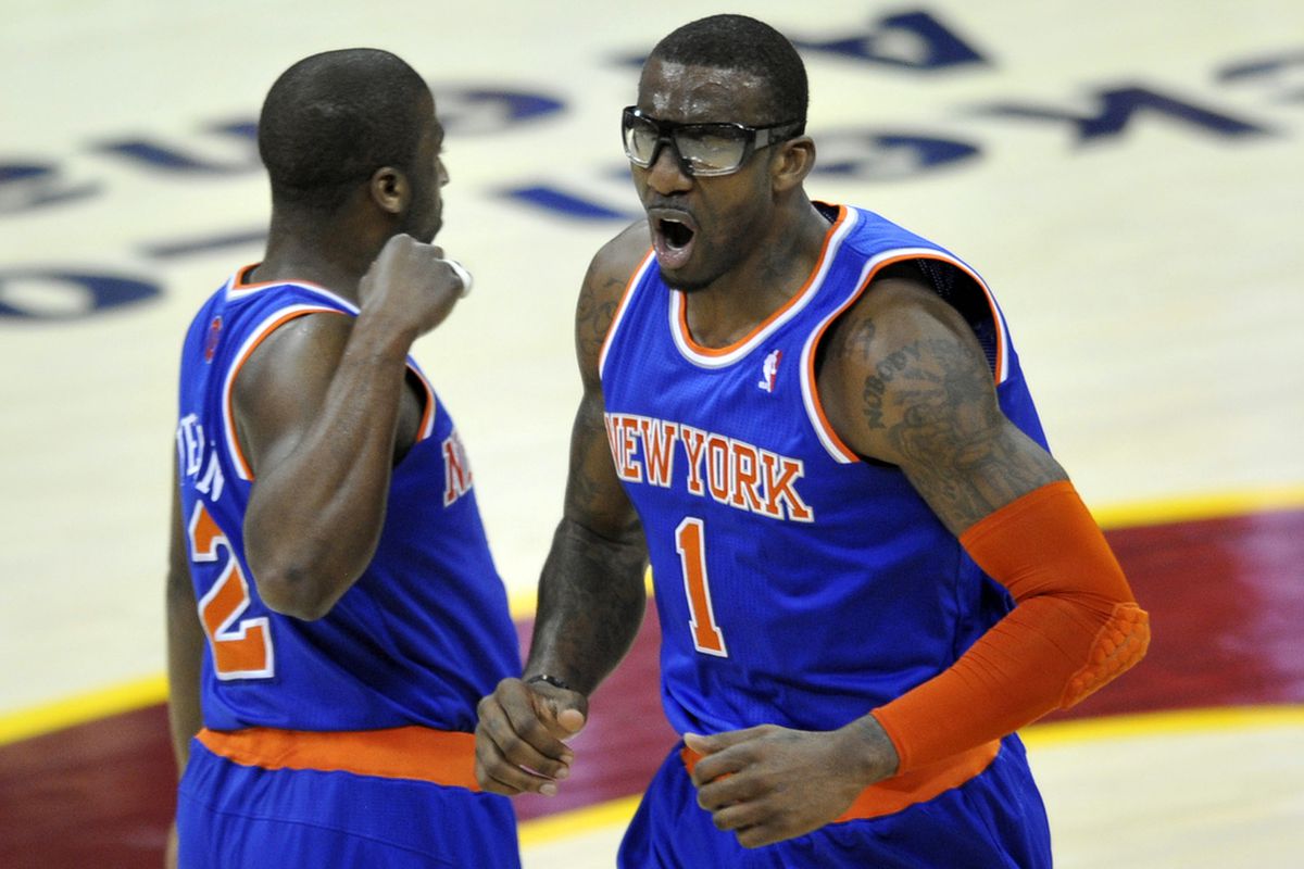 Don't puch Amar'e, Ray. Not nice.