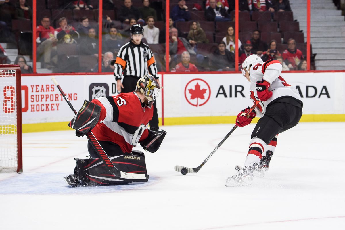 NHL: JAN 27 Devils at Senators