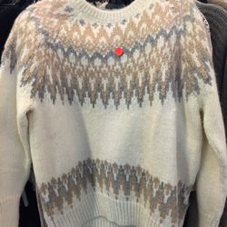 Sarahfina sweater, size S, $69 (from $398)