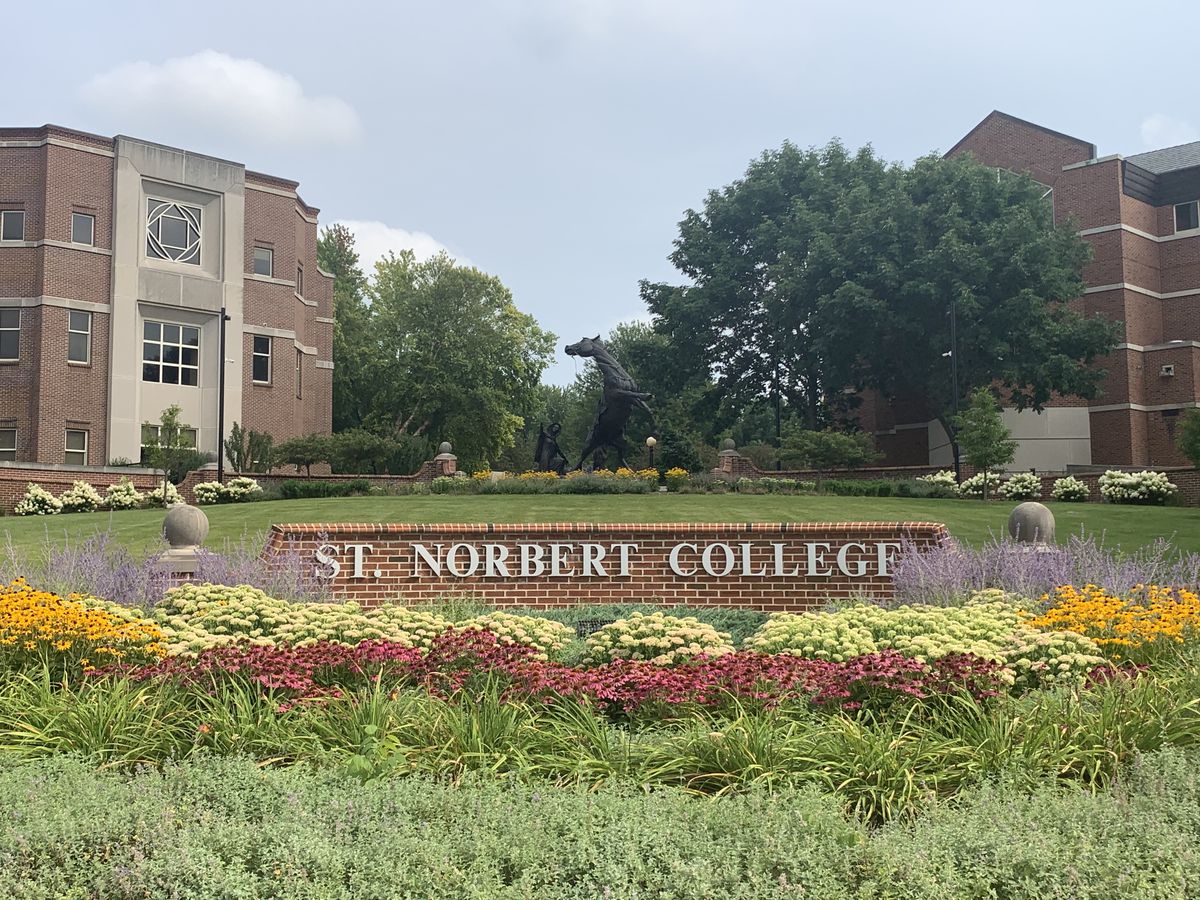 St. Norbert College, which is run by the Norbertines in De Pere, Wis., and draws heavily from the Chicago area.