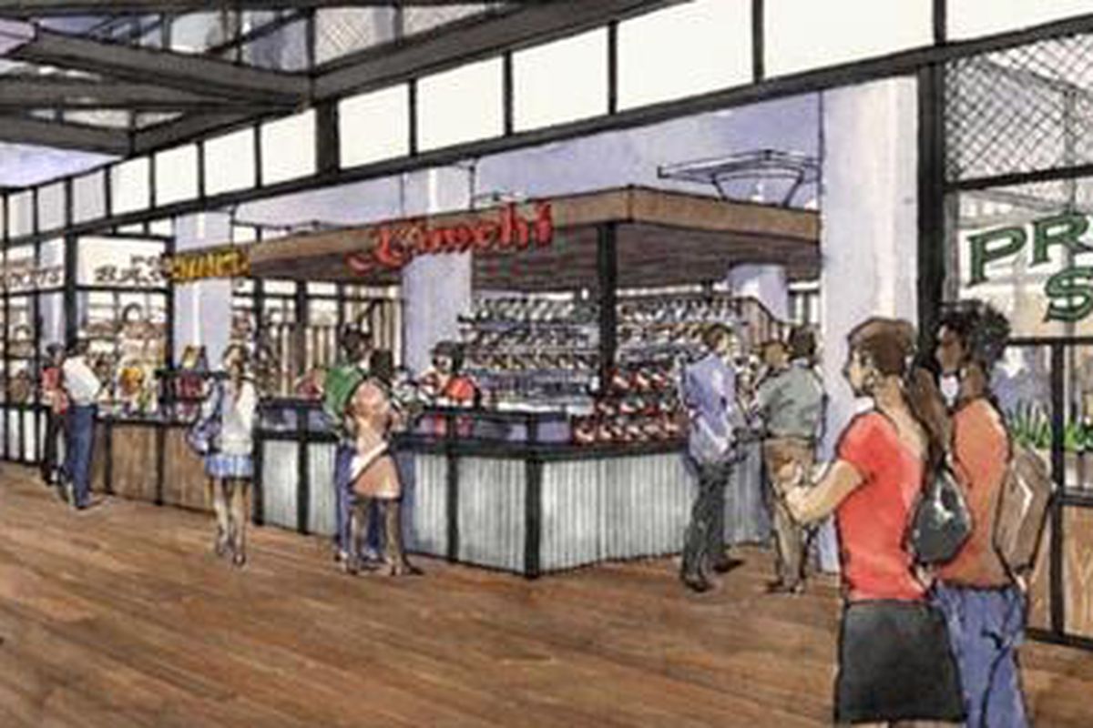 Ponce City Market's Central Food Hall. 