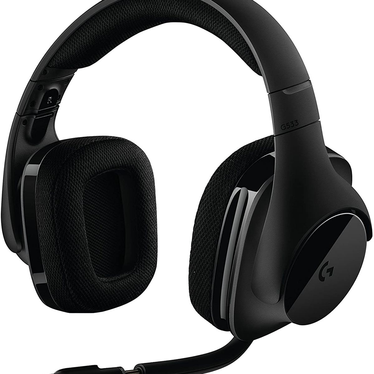 A product shot of the Logitech G533 wireless gaming headset