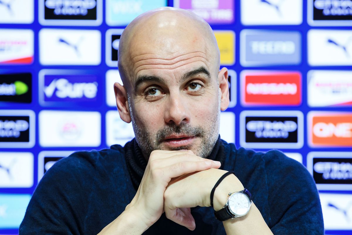 Manchester City Training Session and Press Conference