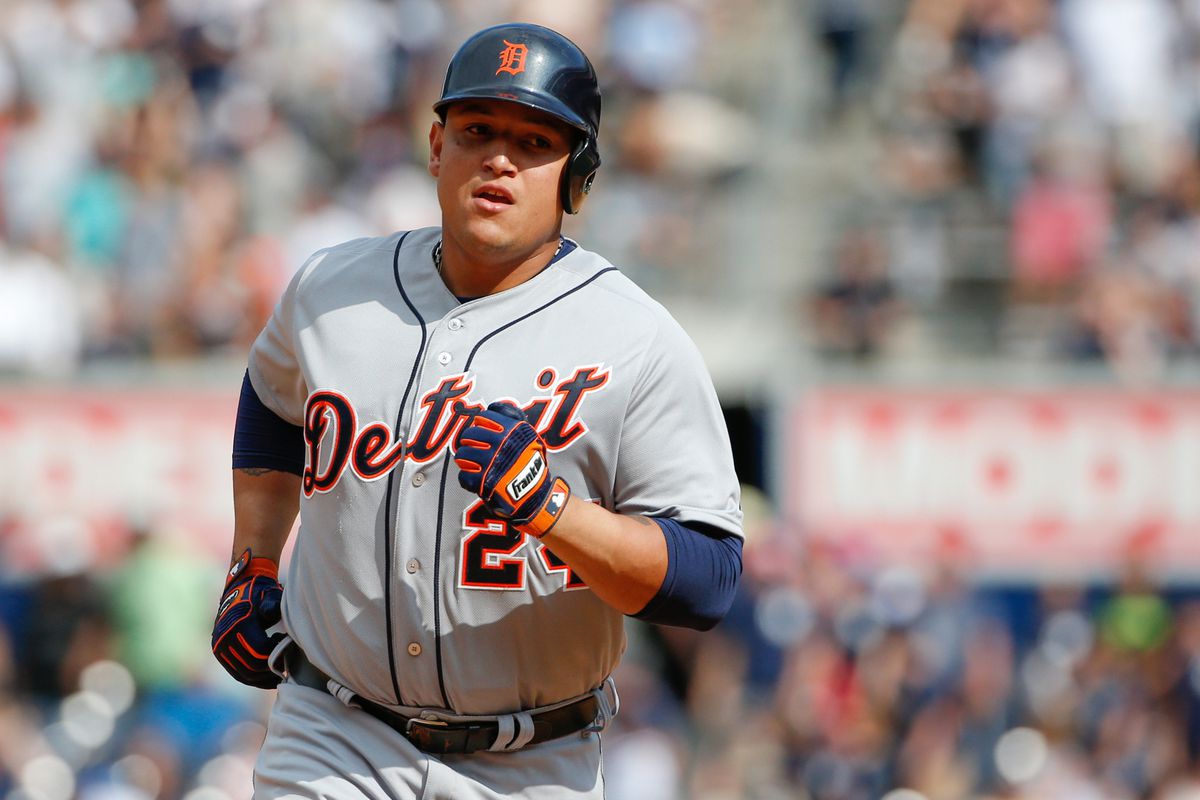 Miguel Cabrera got plenty of chances to practice his tater trot this week. 