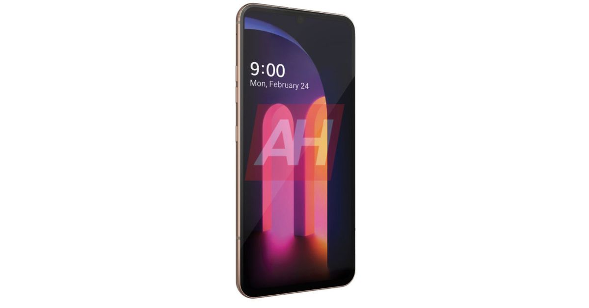 LG V60 ThinQ shown off in leaked press render thumbnail