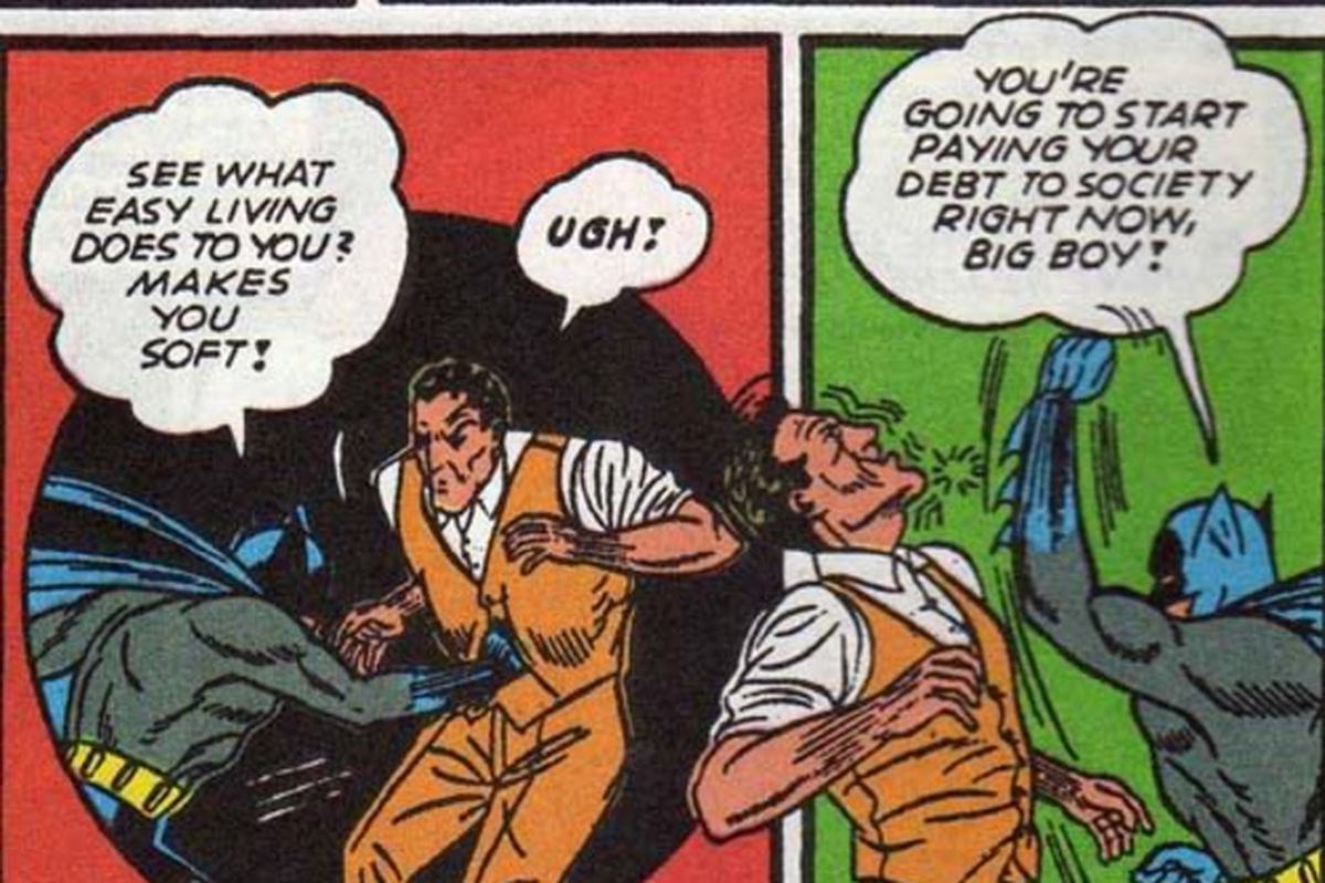 In his earliest appearances, Batman demonstrated an expertise in boxing.