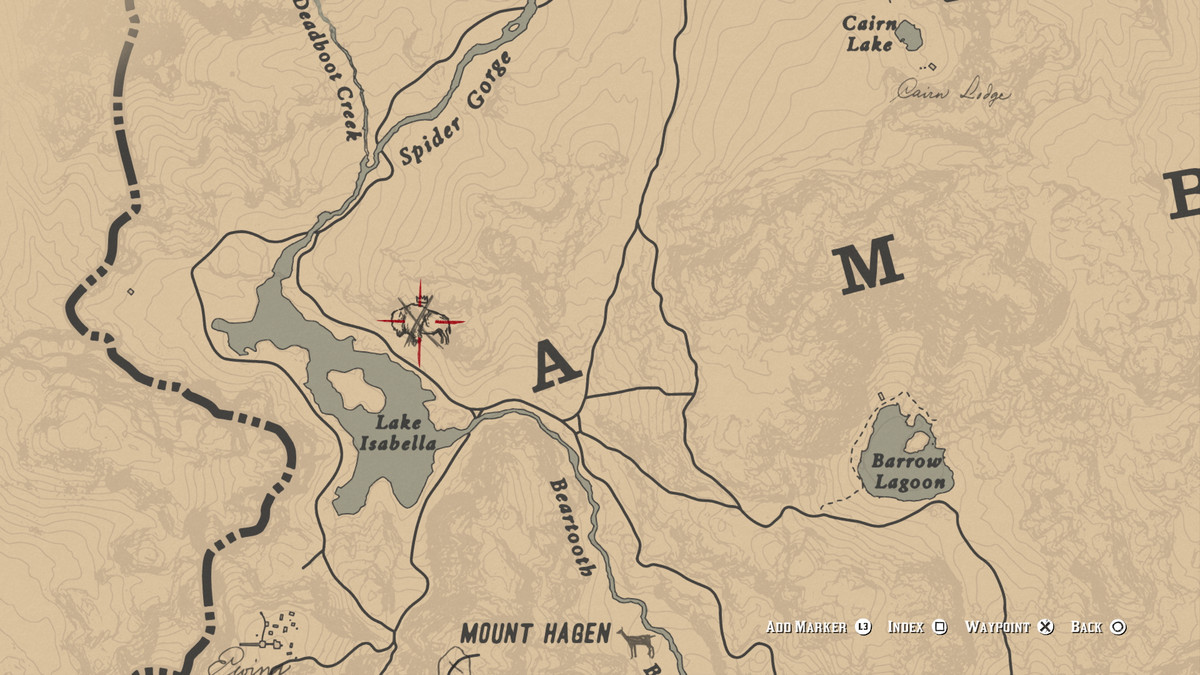 Red Dead Redemption 2 Legendary White Bison location