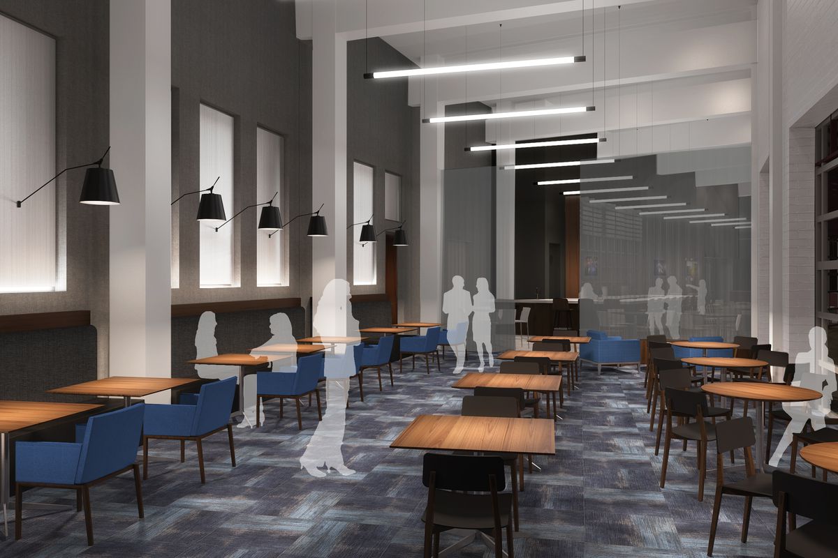 A rendering of Wye Restaurant and Bar.