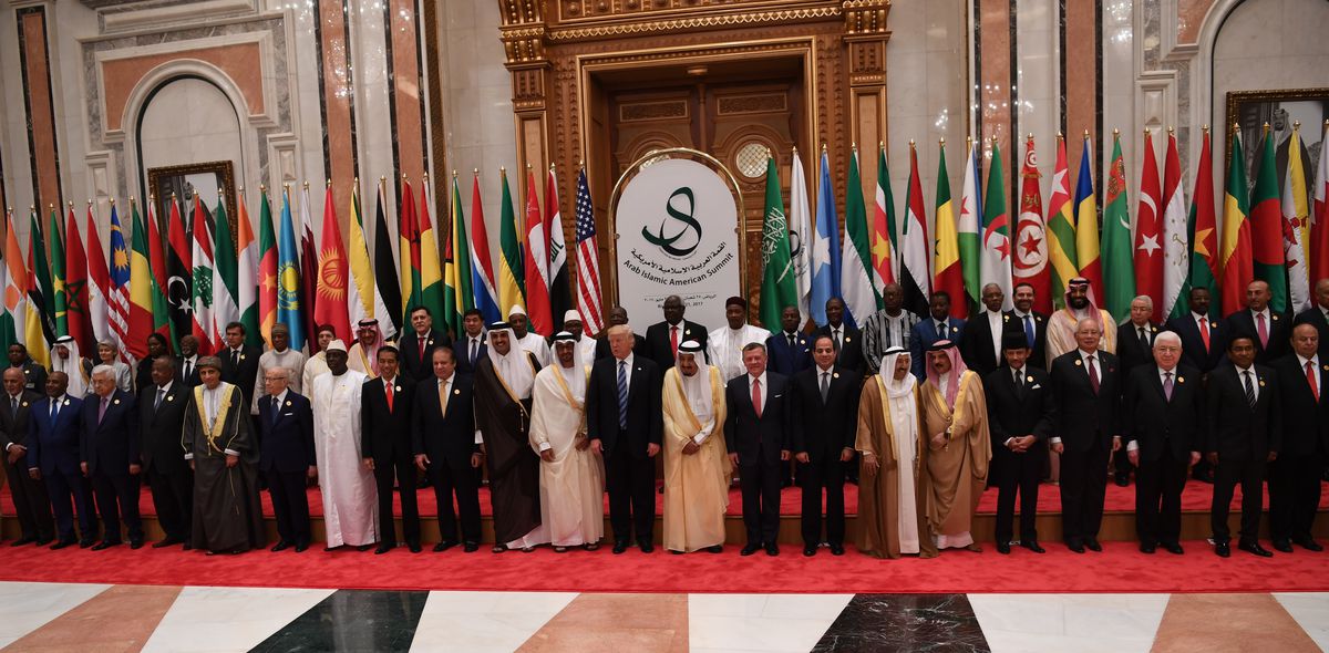 President Trump Attends Summit With Arab Nations