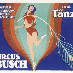 Advertisement for Circus Busch. 